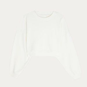 Oak and Fort SWEATSHIRT 5353 in White, Cotton